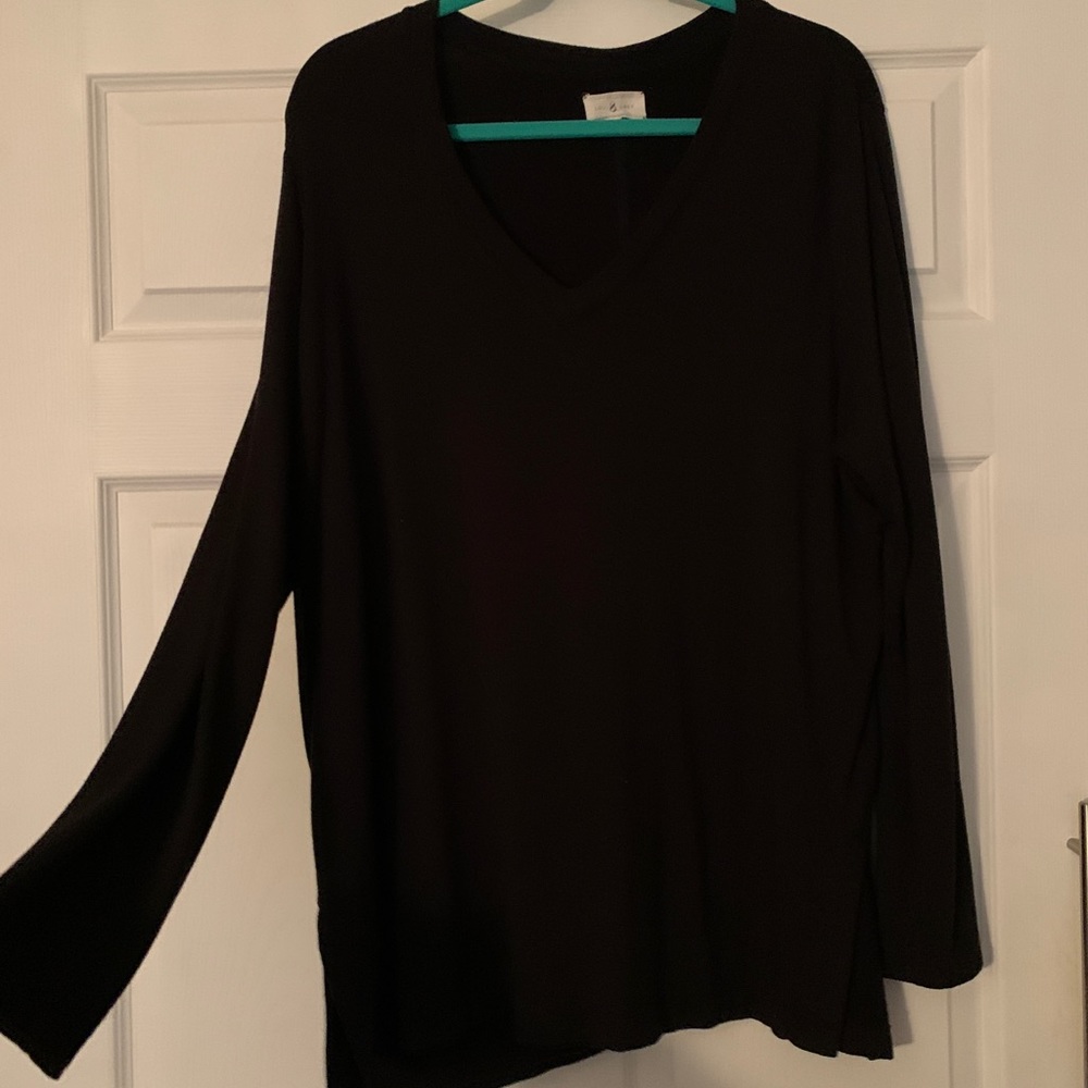 Lou and Grey Black Basic Top